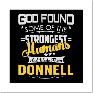 DONNELL Posters and Art